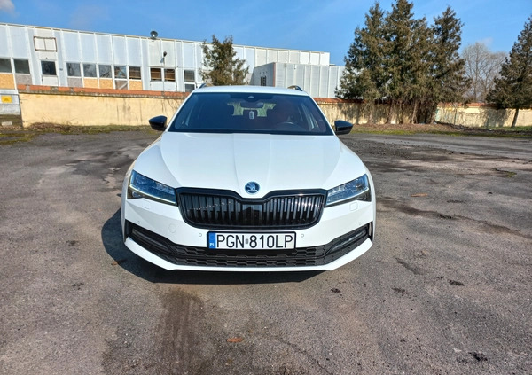 Skoda Superb cena 129900 przebieg: 97000, rok produkcji 2021 z Witkowo małe 79
